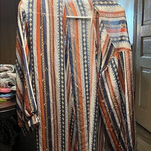 Striped Multicolor Cardigan